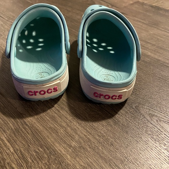 Light blue platform Crocs - Picture 3 of 5